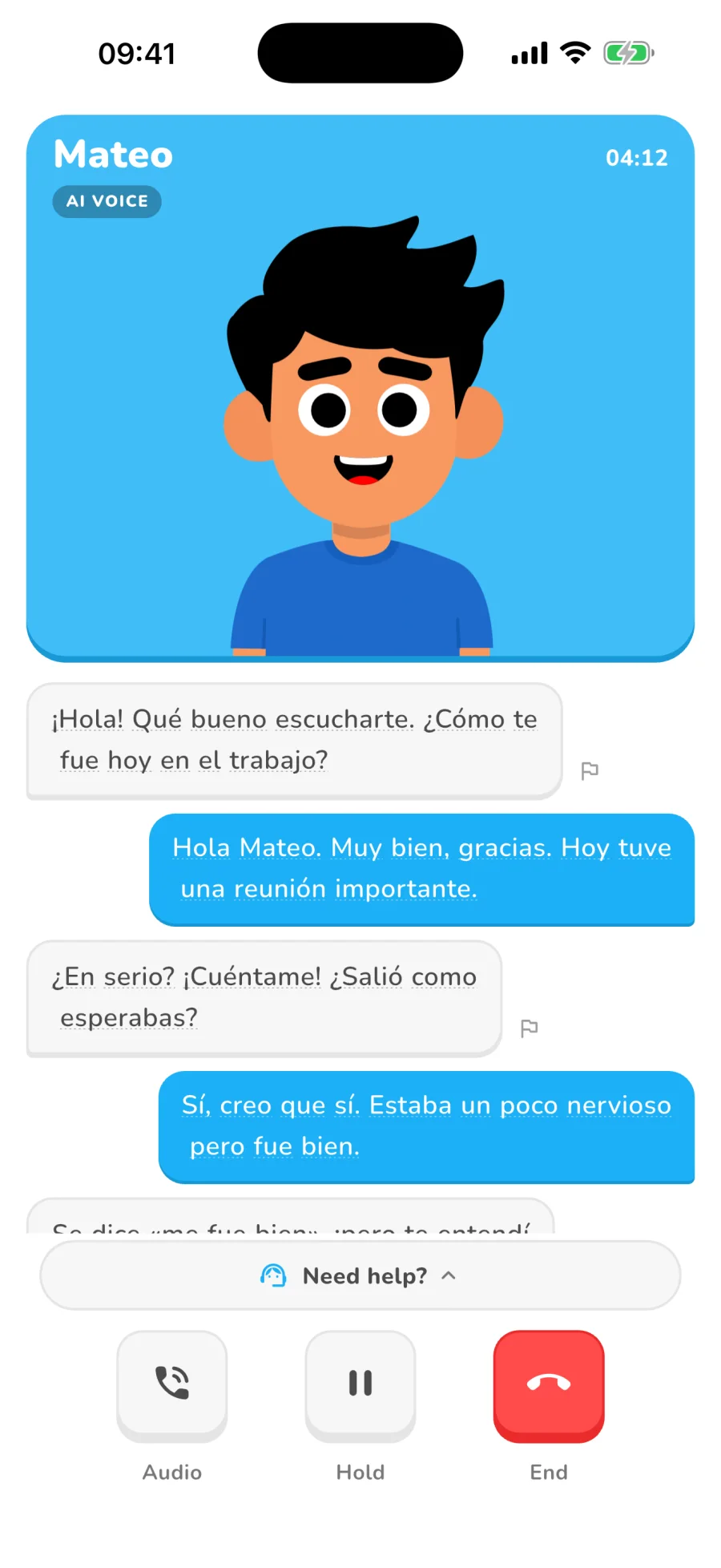 Filomou live call with Mateo